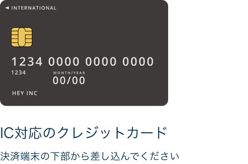 STORES 決済端末 での決済時のクレジットカードについて – STORES 決済 